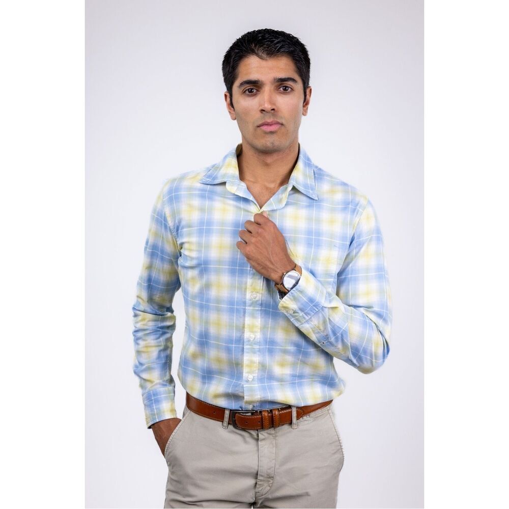 Bonobos NWT SLIM FIT Long Sleeve Button-Down Shirt Breezy Ripley Plaid